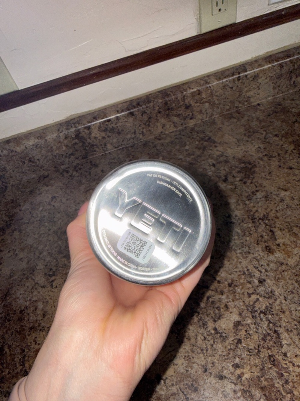 Yeti Pale Pink Stainless Steel Tumbler - Picture 2 of 3